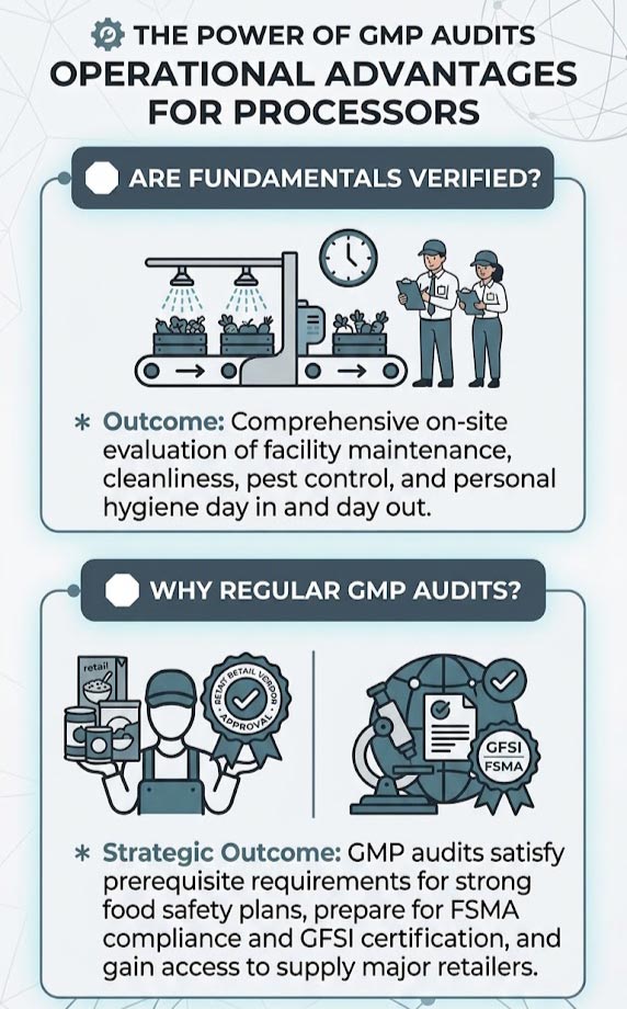 Food Safety Audits infographic