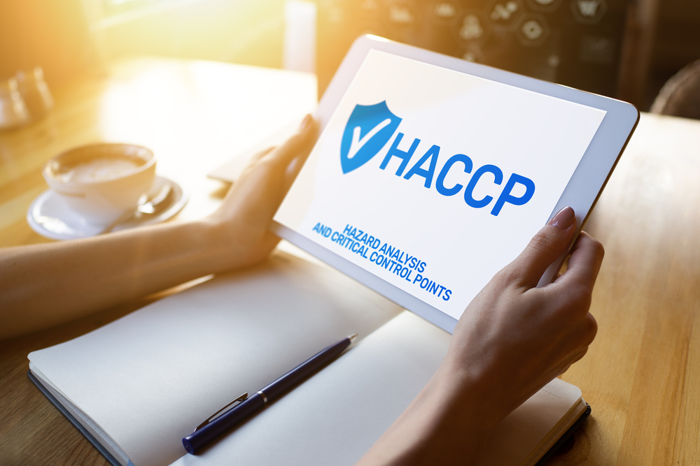HACCP - Hazard Analysis and Critical Control Point.